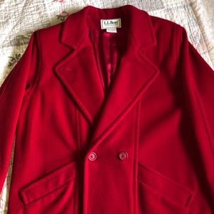 L.L. Bean Knee Length Coat